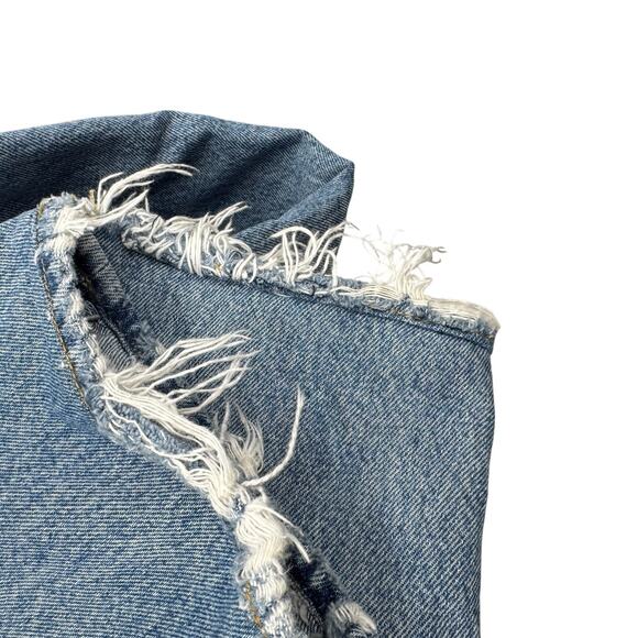 Agolde Women's Blue 90's Pinch Waist High Rise Straight Leg Denim Jeans Size 26 - Picture 10 of 11